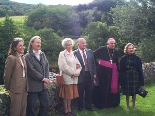 Bishop Jukes at Wallakirk with Spanish Gordons